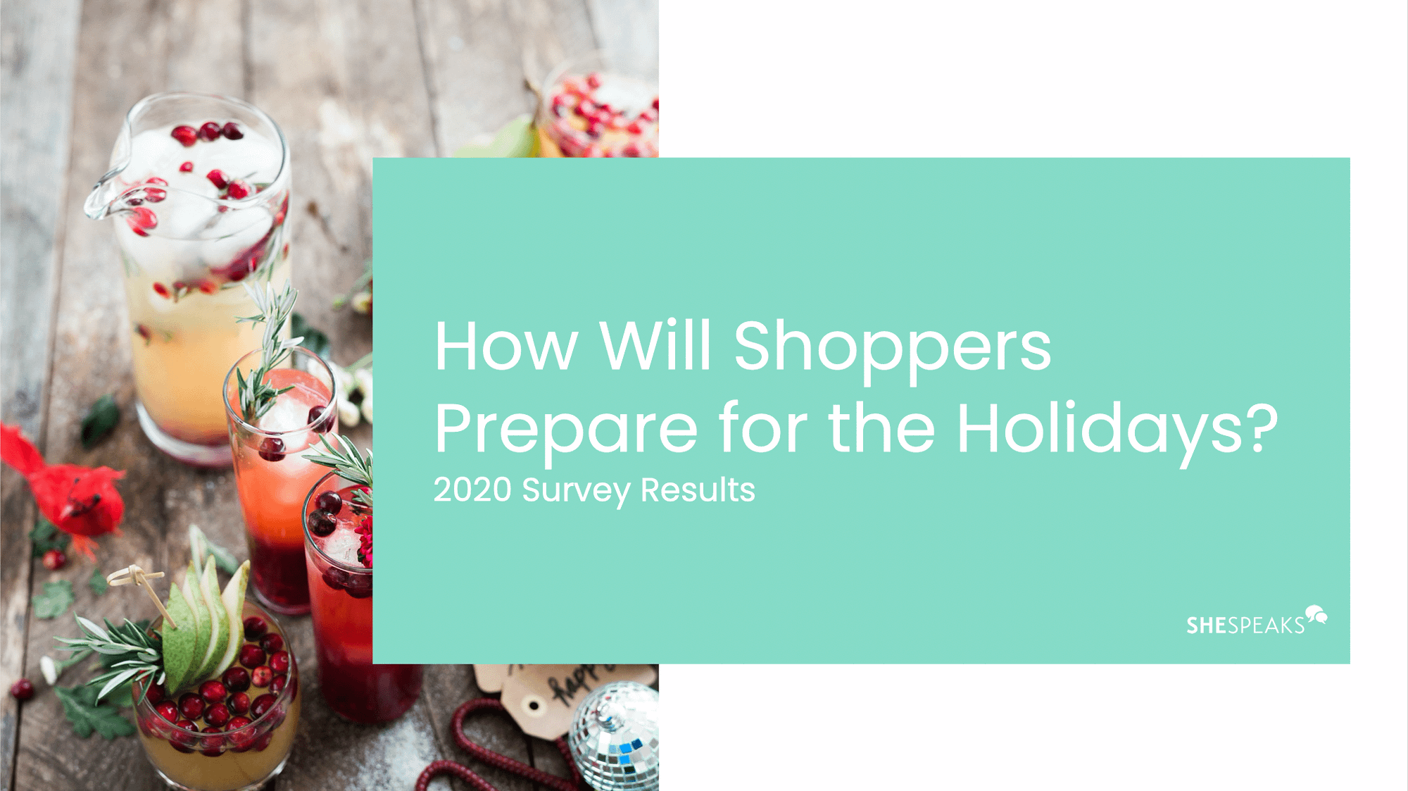 SheSpeaks Holiday 2020 Survey